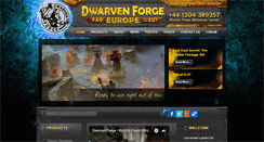 Desktop Screenshot of dwarvenforge.eu